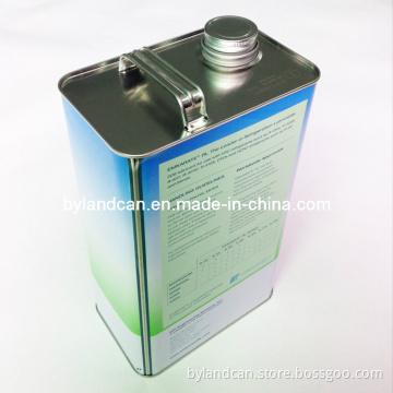 5 Liters Metal Tin Can for Lubricant